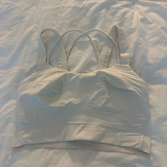 Lululemon Athletica white Sports Bra - Picture 3 of 4